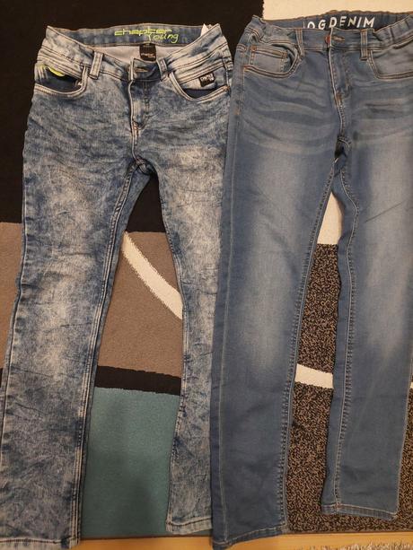 Chlapčenské rifle, denim,164