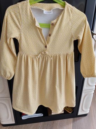 Horčicové šaty next ako nové, next,92