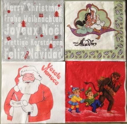 Mix servítky na decoupage,