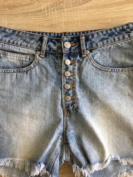 Kraťasy s vysokým pasom, s