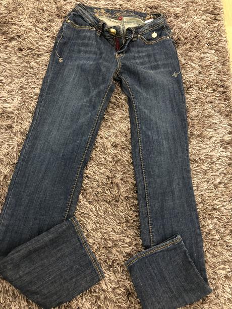 Dámske tmavé rifle, xs