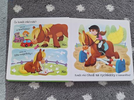 Dotykova knizka co ma konik najradsej,