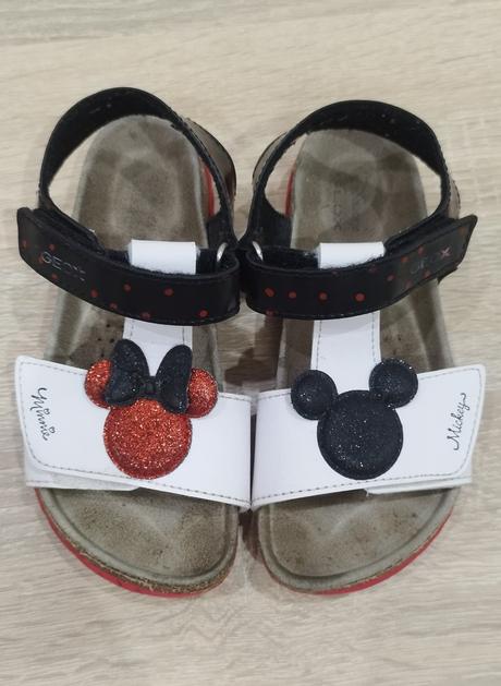 Sandálky mickey and minnie mouse, geox,27