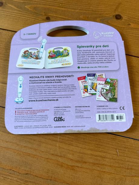 Albi kuzelne čítanie spievanky 1,2, 