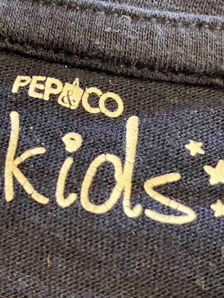 Chlapčenské tričko so vzorom tmavomodré (74-80), pepco,74