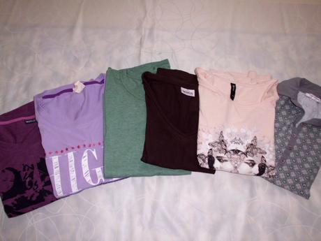 6 ks tričká s, takko,s