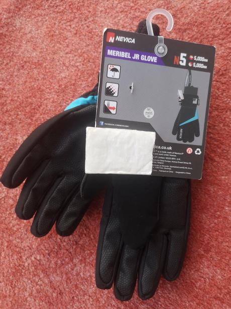 Nevica dievčenské zimné rukavice veľkosť 7-8 rokov, 122 / 128