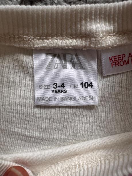 Tričko zara 104, zara,104