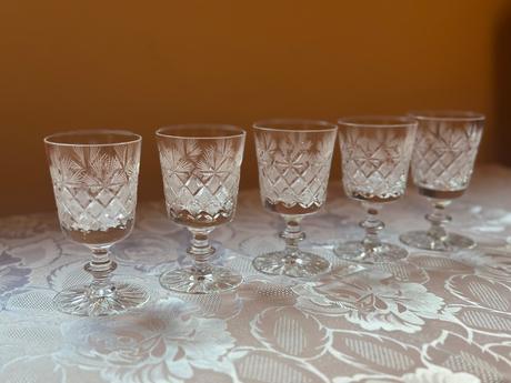 Krištalové poháre,