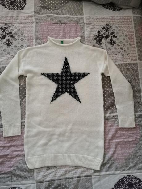 Tenký svetrík, benetton,158