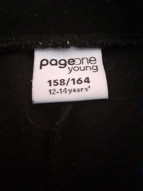 Leginové nohavice s rozparkom, takko,158