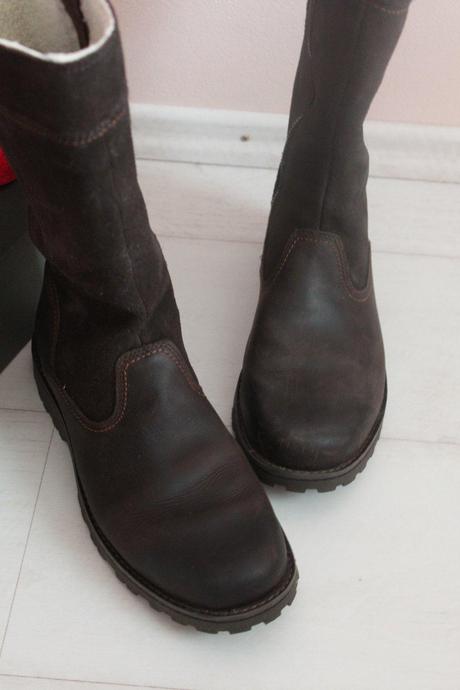 Kožené čižmy timberland v. 40, timberland,40