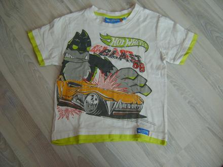 Tričko hot wheels, 116