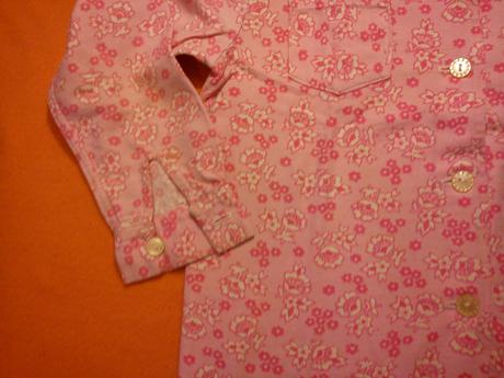 Flanelový vrch pyžama, 116