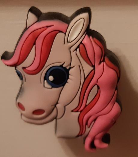 Ruzova uchytka konik+2 koncovky na garnize, 