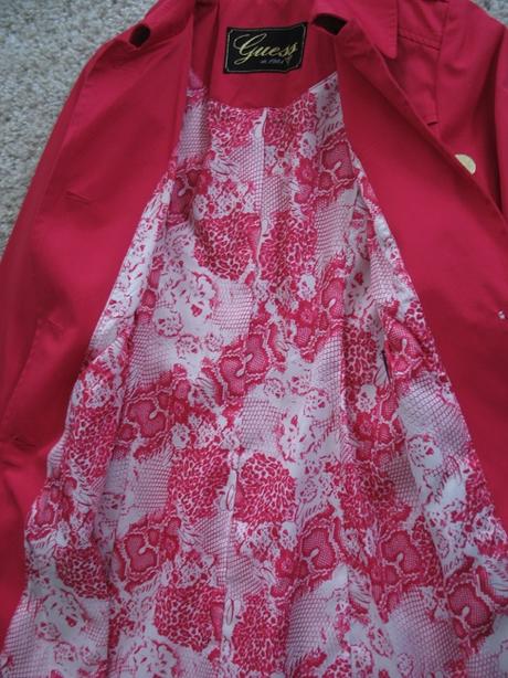 Nenosený guess trenčkot/kabát - s, guess,s