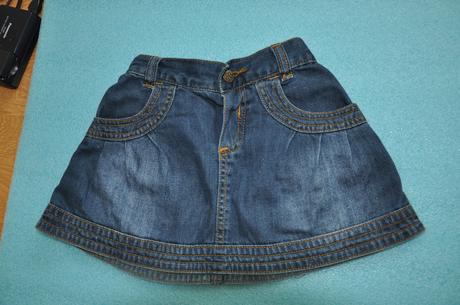 Riflová sukňa, mothercare,86