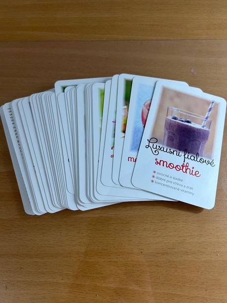 Smoothies kartičky- nové, 