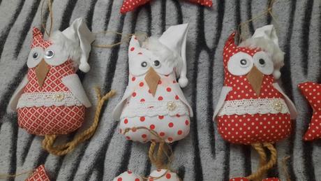 Vianočné ozdoby handmade 17ks,