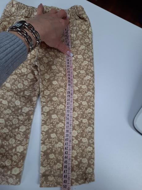 Krásne menčesterové nohavice, f&f,92