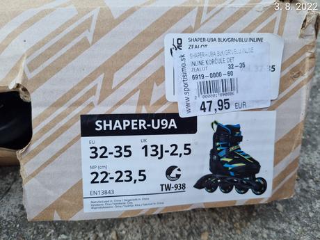 Kolieskové korčule, 32