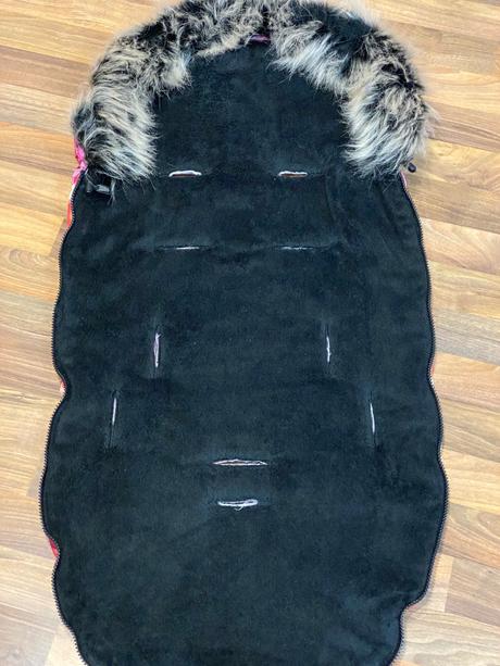 Teplučký zimný fusak belisima so srdiečkami, belisima