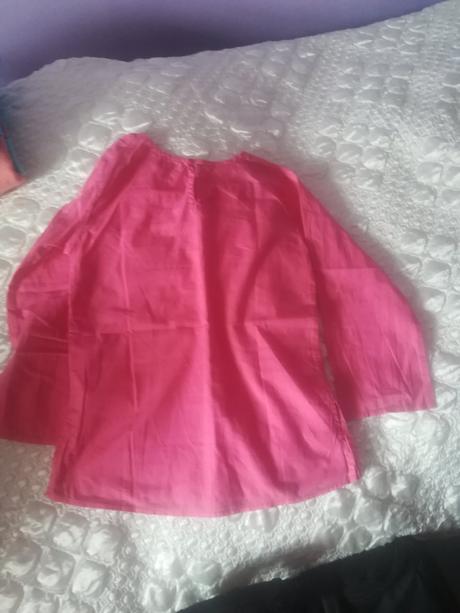 Ľahučká blúzka veľ. 128 ružovo lososová, 128