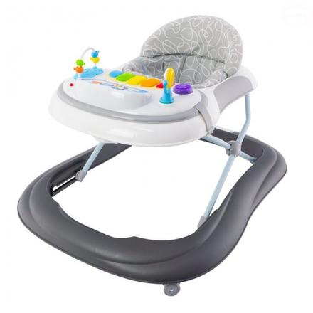 Multifunkčné chodítko - sivé, 