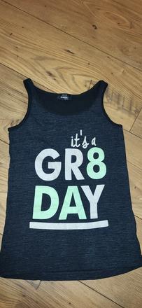 Tielko letne cierne 8-10r., takko,134