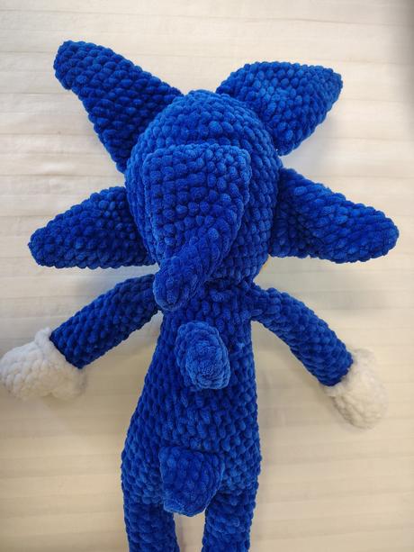 Zánovný veľký háčkovaný sonic, 54 cm, 