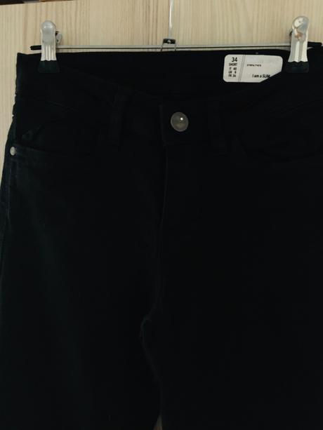 Riflove nohavice, denim,34