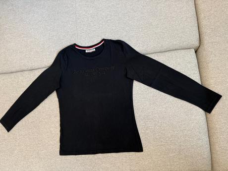 Retro jeans tričko, xl