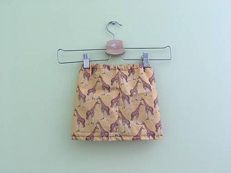 Handmade sukňa žirafky, 92