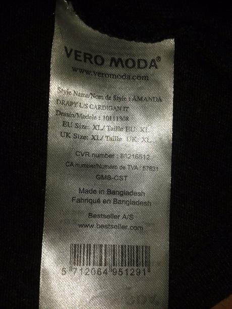 Predlzeny svetrik, vero moda,l