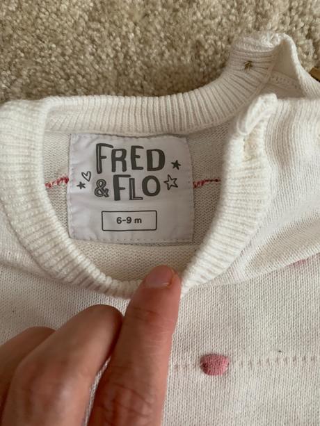 Svetríkové súpravičky s nohavičkami (6-9m) 2ks, f&f,74