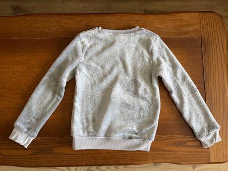 Teplá chlpatá mikina so zajačikom, kids,134