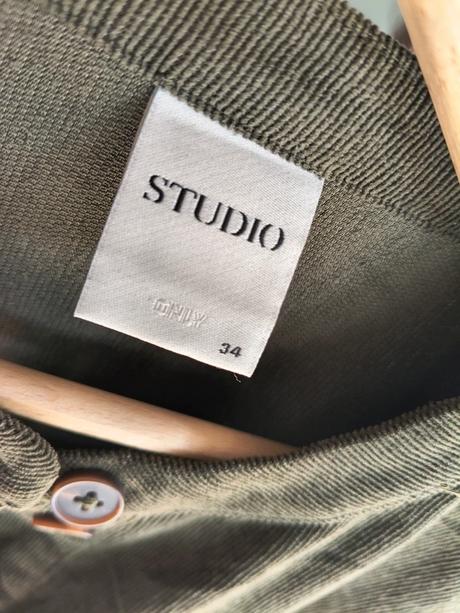 Studio voľné oversize menčestrové šaty s-m, only,m