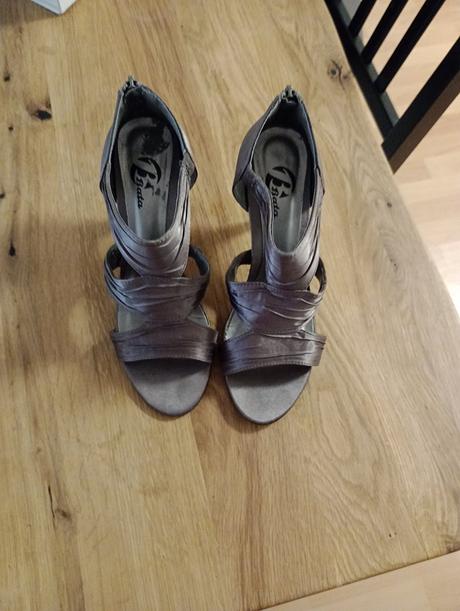 Sandále spoločenské hnedá 38, baťa,38