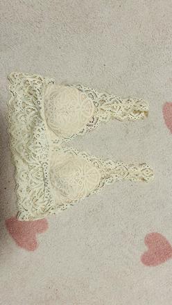 Dojciaca podprsenka cipkovana, lindex,s