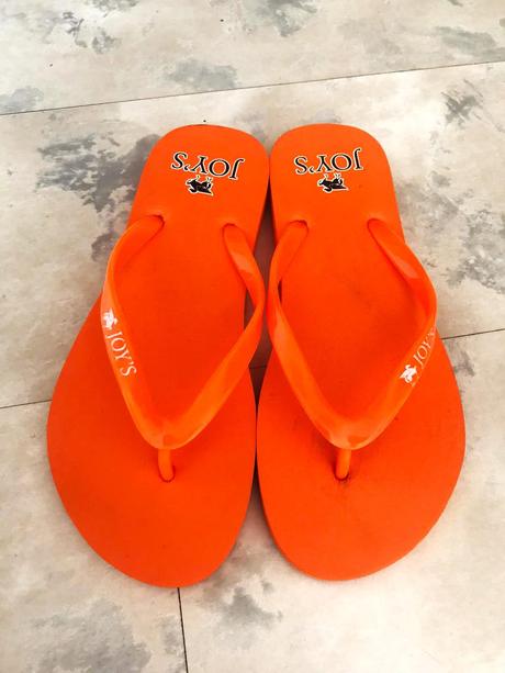 Lakové gumené neónkové žabky joys, 38