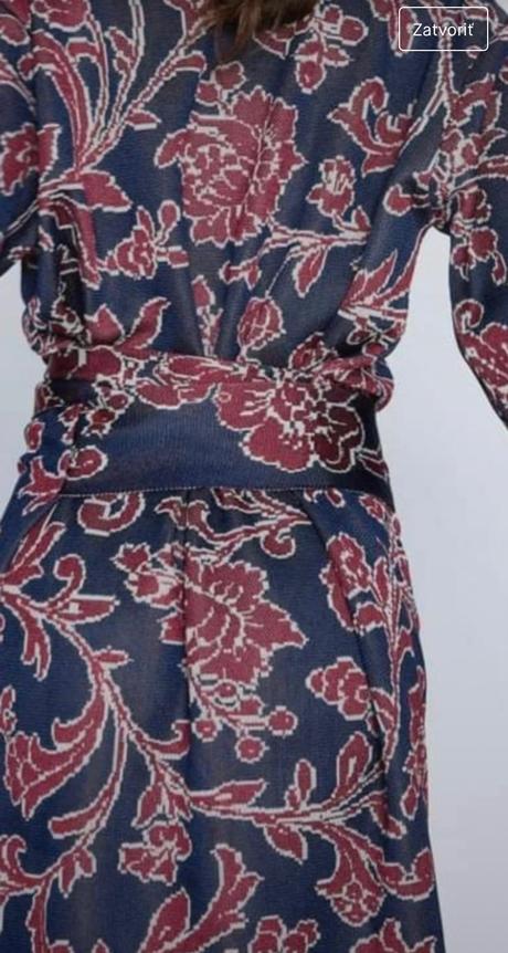 Veľmi pekné šiatky, zara