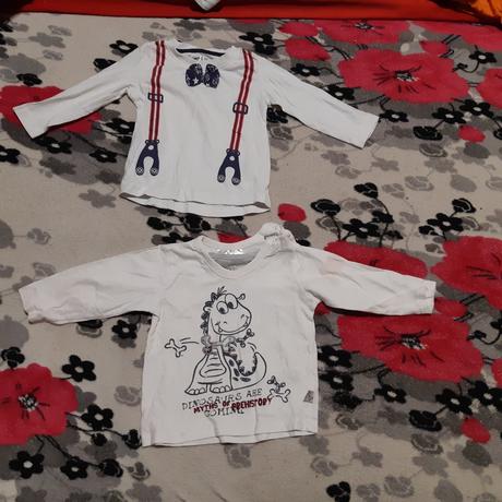 Chlapcenske tričká 2 kusy  v 74, 74