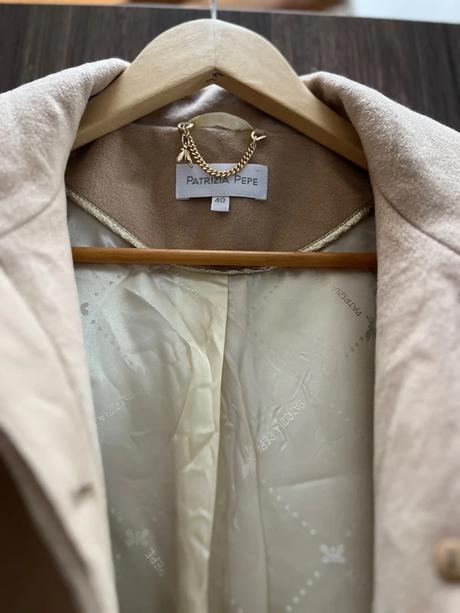 Dámsky vlnený kabát, s