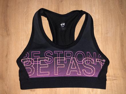 H&m športová podprsenka, h&m,128