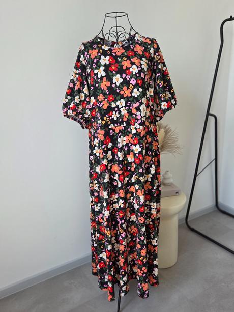 Kvetované šaty xxxl, new look,xxxl