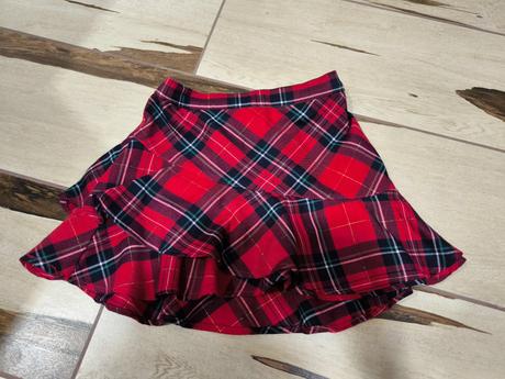 Karovaná sukňa, h&m,116