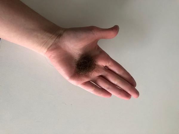 Padanie vlasov po umytí