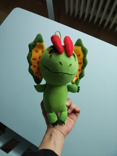 Plyšový dinosaurus,