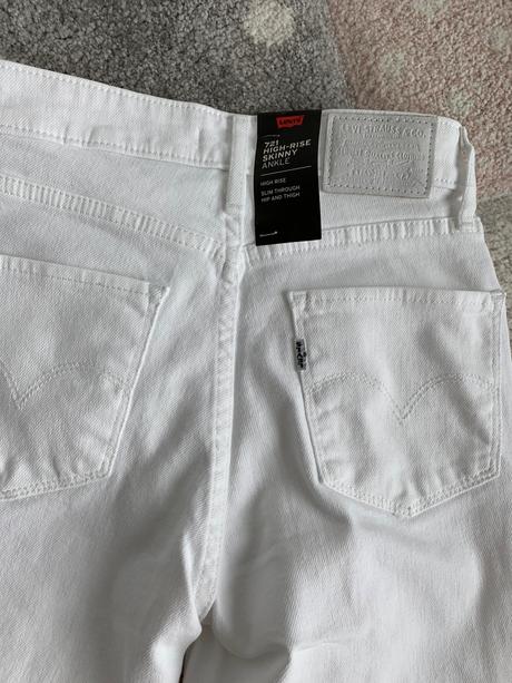 Damske rifle nohavice levis nové, levis,24 / 26