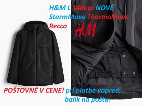 Lyžiarska bunda hm, zimná bunda hm, h&m,l